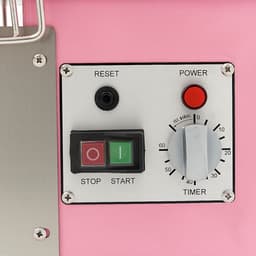 Spiraalkneder - 8 L - 4,5 Kg Deeg - Pastel Roze — thumbnail 3