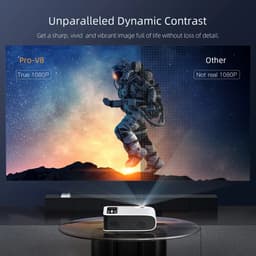 Empire's Product 4K Projector Met Wifi 6 - Mini Beamer - Bluetooth 5.0 - IOS & Android - Home Video Projector — thumbnail 2