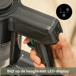 Accustofzuiger - draadloos - 30 KPa - draadloze stofzuiger - tot 45 minuten looptijd - accustofzuiger met ledlicht - lichte accustofzuiger - dierenharen - harde vloeren - tapijt — thumbnail 4