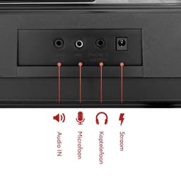 Keyboard Piano – Complete Set met Standaard, Pianokruk en Microfoon – 61 Toetsen -  Keyboard voor kinderen en volwassenen - Áengus A289 — thumbnail 3
