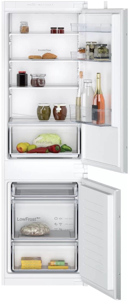 Neff |KI5861SF0 | inbouw koelvriescombinatie | 178 cm | Sleepdeur | LowFrost — afbeelding 1