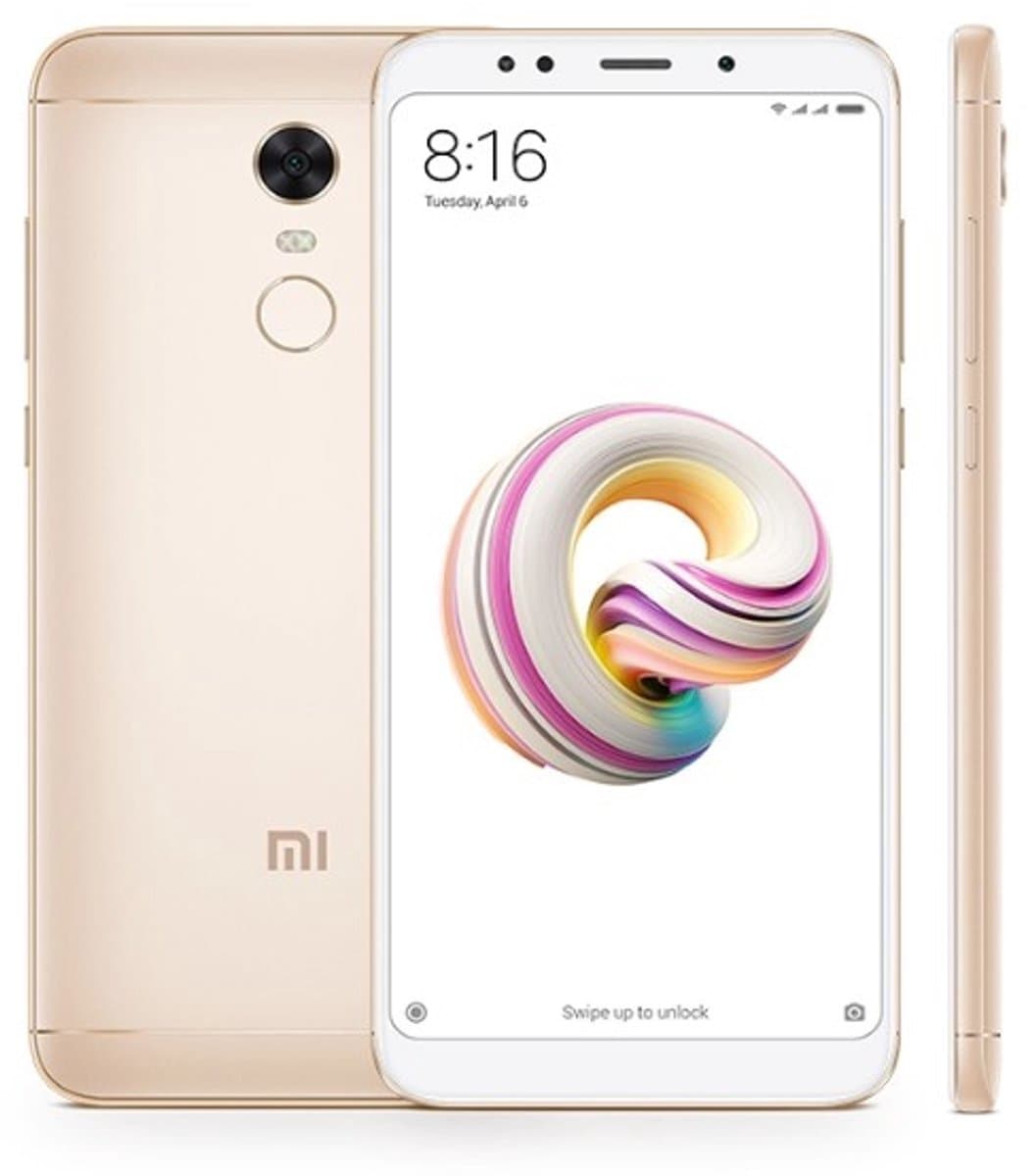 Xiaomi Redmi 5 Plus - 64GB - Dual Sim - Goud — afbeelding 1