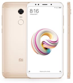 Xiaomi Redmi 5 Plus - 64GB - Dual Sim - Goud — thumbnail 1
