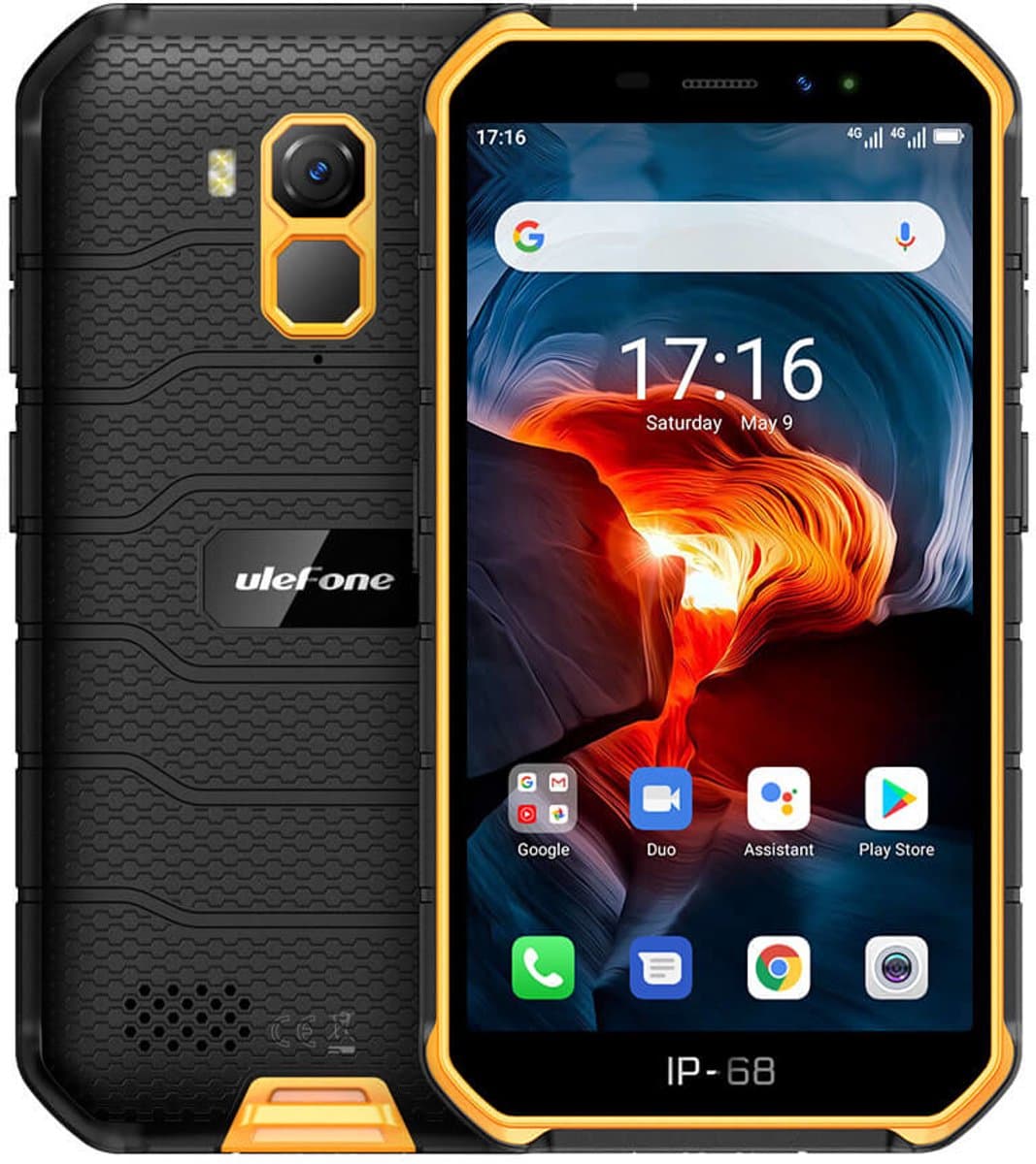 Ulefone Armor X7 Pro 12,7 cm (5") 4 GB 32 GB Dual SIM 4G Micro-USB Oranje Android 10.0 4000 mAh — afbeelding 1