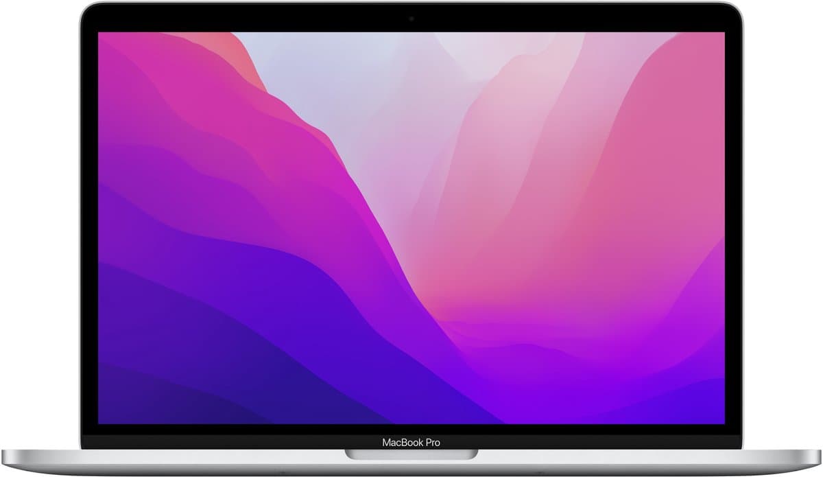 Apple MacBook Pro (2022) MNEP3N/A - 13.3 inch - Apple M2 - 256 GB - Zilver — afbeelding 1