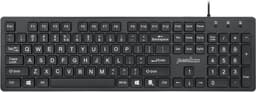 Perixx Periboard 117 Toetsenbord met grote letters - Big keys - Toetsenbord voor slechtzienden - Grootletter toetsenbord - 5 jaar garantie - QWERTY — thumbnail 4