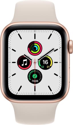 Apple Watch SE 2021 - Smartwatch dames en heren - 40mm - Roségoud — thumbnail 1