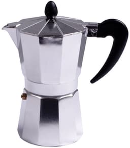 Aluminium moka/koffiemaker voor 6 kopjes - Koffiezetapparaat - Italiaanse koffiezetter - Caffetiere — thumbnail 2