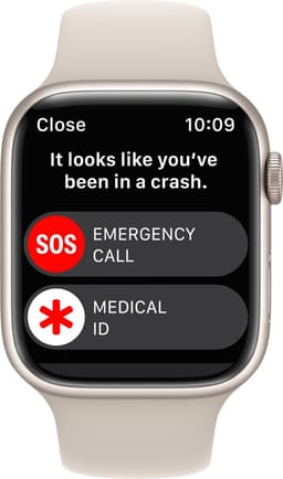 Apple Watch Series 8 - 41mm - Sterrenlicht Aluminium — thumbnail 5