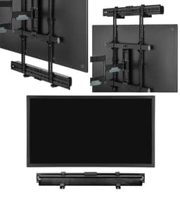 Soundbar beugel universeel - montage onder of boven tv - wandmontage — thumbnail 1