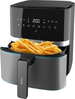 Cecotec Cecofry Full Inox 5500 Pro - Heteluchtfriteuse - Zwart, Antraciet — thumbnail 1