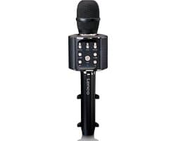 Lenco Karaoke Microfoon – Bluetooth – Speaker en Lichteffecten – BMC-090BK - Zwart