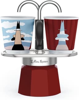 Bialetti Mini Express Magrite - Set met 2 kopjes — thumbnail 1