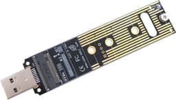 MSA7780 M.2 NGFF PCI-E SSD naar USB 3.1 Type-A plug-in adapterkaart — thumbnail 2