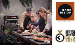 Witt ETNA Fermo WIT - Danish design pizza oven - gas - 500 graden in ca. 15 minuten — thumbnail 3