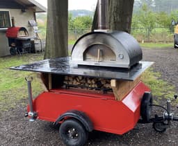 BEEK - Grande - pizzaoven - houtgestookt - Zwart - tot 4 pizza's tegelijk — thumbnail 3