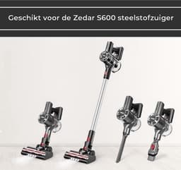 Zedar S600 - S600+ Steelstofzuiger Accu — thumbnail 2