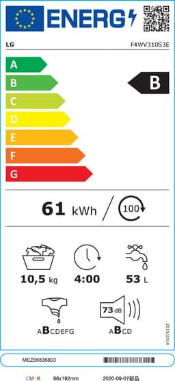 LG F4WV310S3E - 10.5 kg Wasmachine met Slimme AI DD™ motor - Hygiënisch wassen met stoom — thumbnail 2