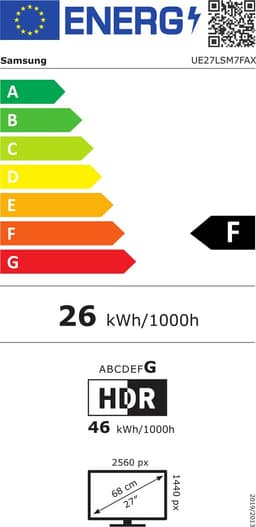 LED TV SAMSUNG UE27LSM7F MovingStyle / touch / TizenOS - accu — thumbnail 2