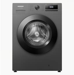 Heinner HWM-HME712IVSMTGA+++ Wasmachine – 7 kg – 1200 tpm – Energieklasse A – Inverter Motor – 15 Programma’s – Stoomprogramma’s – 15 Min Snelprogramma – Digitaal Display – Kinderslot – Titaniumgrijs — thumbnail 1