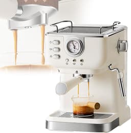 Espressomachine Met Melkschuimer - 20 Bar Drukpomp - Professionele Koffiemaker 1.5L - Geschikt Voor Cappuccino En Latte — thumbnail 5