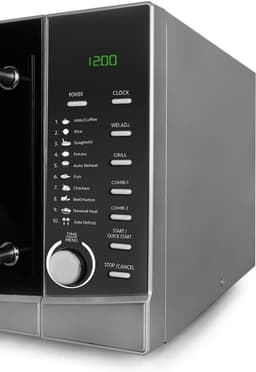 Magnetron met Grill - Oven combi - Snel koken - 9 kookmenu's - 34 liter - Zilver — thumbnail 3