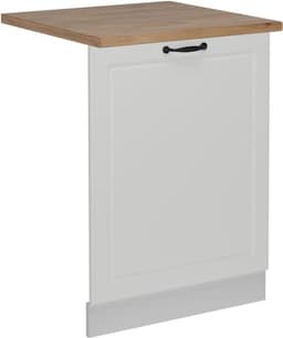 Vaatwasserfrontpaneel - Keukenpaneel - Keuken Integratie - Naadloze Pasvorm - 60 cm - Wit Landhuis — thumbnail 1