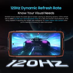 Blackview BV9300 Robuuste Smartphone (100LM Zaklamp) 15080mAh Helio G99 21GB+256GB 6.7'' 120Hz 50MP+ 32MP Camera, IP68 Waterdichte Buiten Mobiele Telefoon NFC - Zwart — thumbnail 5