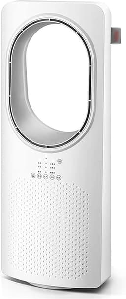 Tower Fan - Ventilator Staande Fan - Ruimte Koelen - Bladeless Design - 9 Wind Sensations - Wit — thumbnail 1