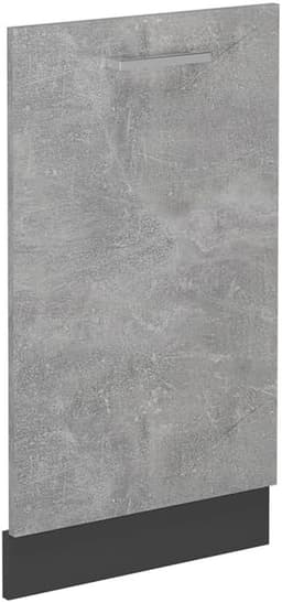 Vaatwasser paneel - Keuken front - Keuken renovatie - Naadloze integratie - 45 cm breed - Betonlook — thumbnail 1