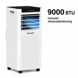 Krachtige Mobiele Airco - 3 in 1 Airco - 7000BTU - Airconditioning - Ventilatoren - Wit — thumbnail 1