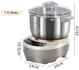 Brandistry - Deegkneedmachine - Keukenmachine - Deegmachine - Brood Bakken - Keukenmixer - 7 Liter - Roestvrij staal - 250W — thumbnail 1