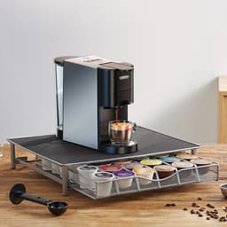 HiBREW H3D 4-in-1 Koffiecupmachine - 20 Bar - Voor NS/DG/ESE/Pods & Gemalen Koffie - Warm & Koud - 7 Waterniveaus - Roestvrijstaal - Zwart — thumbnail 3
