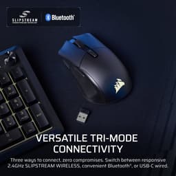 Corsair Harpoon v2 Optical Gaming Muis - Draadloos - 26.0000 DPI - Backlit RGB LED - Zwart — thumbnail 2