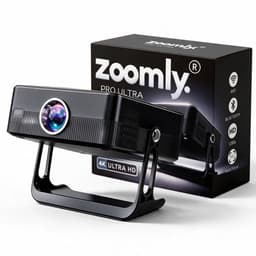 Zoomly® Pro Ultra Beamer – 900 ANSI Lumen – Native 2K – Thuisbioscoop Beamer met Android 14, WiFi 6 & Bluetooth 5.4 – Geschikt voor iOS & Android — thumbnail 1