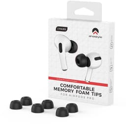 3 Pack Memory Foam S / M / L Dopjes Oordopjes Vervanging Tips Geschikt voor AirPods Pro (1e & 2e Generatie) — thumbnail 5