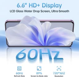 OUKITEL C53 mobiele telefoon, 6,6 inch HD, 8GB RAM+64GB uitbreidbaar tot 1TB, 4300mAh batterij, 13MP camera, Android 14 — thumbnail 5