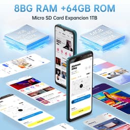 OUKITEL C53 mobiele telefoon, 6,6 inch HD, 8GB RAM+64GB uitbreidbaar tot 1TB, 4300mAh batterij, 13MP camera, Android 14 — thumbnail 4