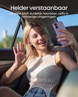 soundcore Anker P42i Draadloze Oordopjes, Adaptieve ANC Voor Dagelijks Geluid, Hi-Res Audio Met LDAC, Natuurlijke Modus Voor Concerten & Live Events, 56Uur Speeltijd, Al-Oproepen Met 6 Microfoons, Draadloos Opladen, IP55 — thumbnail 5