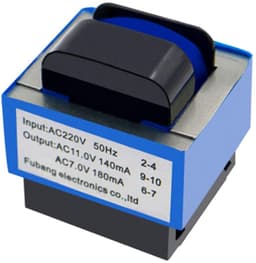 WuYan Microwave Oven Transformer AC 220V to 11V/7V 140mA/180mA 7 Pole Power Transformer for Microwave - ShopVlot — thumbnail 1