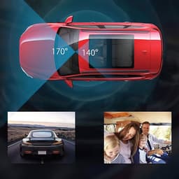 1080P WiFi-Dashcam Met 0,96 Inch Display En 170° Ultragroothoeklens - Nachtzicht WDR G-Sensor App-Bediening Loopopname 24-Uurs Parkeermodus - Zwart — thumbnail 5
