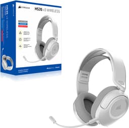 Corsair HS35 V3 - Gaming Headset - Draadloos - PlayStation Edition - 50 mm Drivers - 30 Uur - Wit — thumbnail 3