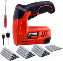 Electric Staple Gun with 3650 Staple Gun and Staple Remover, Heavy Duty Upholstery Staple Gun for Wood, Crafts - ShopVlot — thumbnail 1