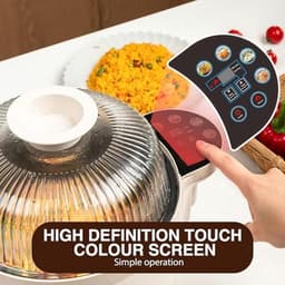 Automatische Kookmachine - Slimme Keukenmachine - Eenvoudig Koken - 360° Rotatie - 3.5L - Wit — thumbnail 5