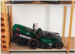 Accugrasmaaier - Draadloze grasmaaier - Gazononderhoud - Borstelloze motor - 40 cm snijbreedte - Groen — thumbnail 2