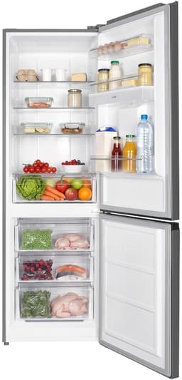 Heinner HCNF-HM291INVXWDD Koel-vriescombinatie – 291 L – Total No Frost – Inverter Compressor – Energieklasse D – Instelbare Thermostaat – LED-verlichting – RVS – 185 cm – 5 Jaar Garantie — thumbnail 3