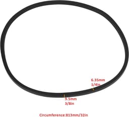 Grasmaaier Aandrijf V-snaar 9.5x813mm - 2 Pack - Vervangingsonderdelen - Geschikt voor Toro en Lawn-Boy - ShopVlot — thumbnail 3
