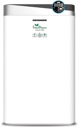 Heinner Forest Breeze Sense 488 Luchtreiniger – CADR 488 m³/u – Geschikt voor 34–58 m² – WiFi – HEPA H11-filter – UV-lamp – Ionisator – 12 Uurs Timer – 4 Snelheden – Wit — thumbnail 1