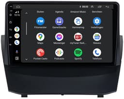 Carplay autoradio geschikt voor Ford Fiesta | 2013 t/m 2017 | Android 13 | Draadloos Apple Carplay & Android auto | 2GB + 32GB | 8-Core processor | Davilon | 2025 model | 2013 2014 2015 2016 2017 | Bluetooth & Wifi — thumbnail 2