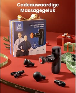 Massage Gun met Warmtetherapie – Draadloos – 5 Snelheden – Stil onder 55 dB – USB-C Oplaadbaar — thumbnail 3